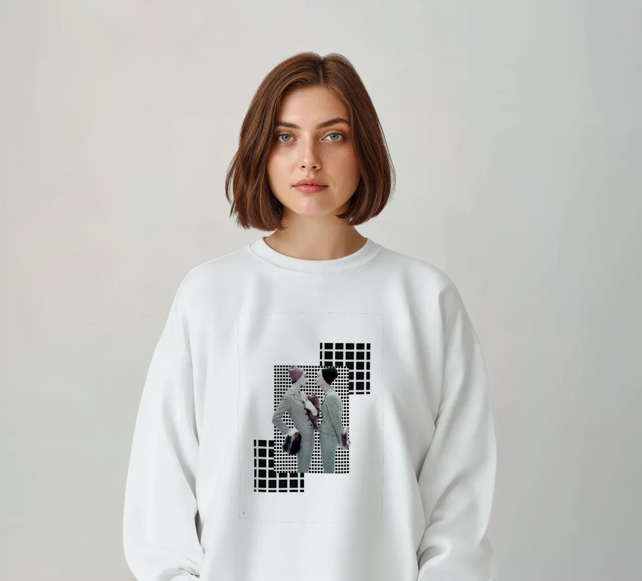 Fashion and Geometry 2 sweatshirt van DesmondBates