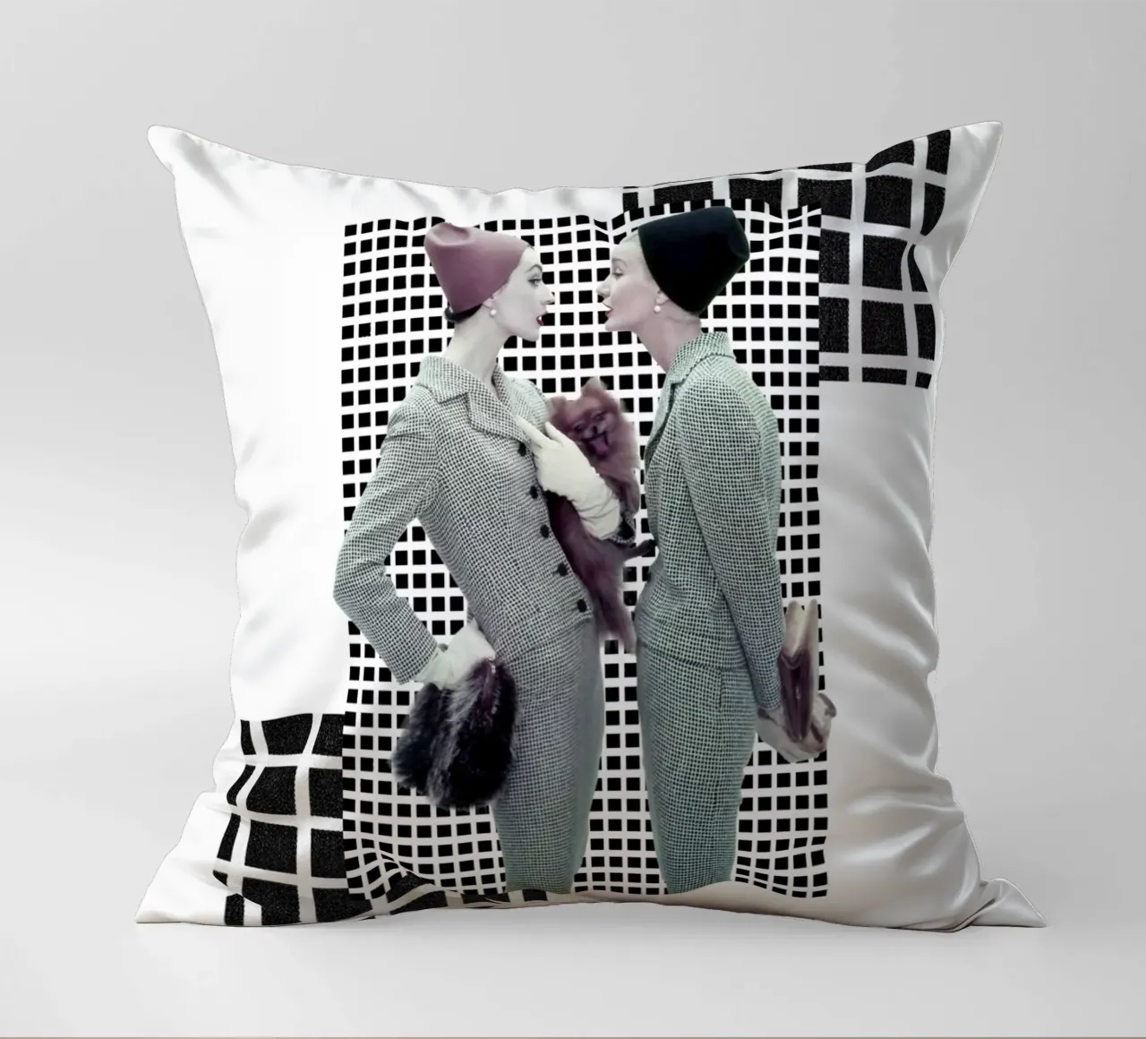 Fashion and Geometry 2 cuscino da DesmondBates