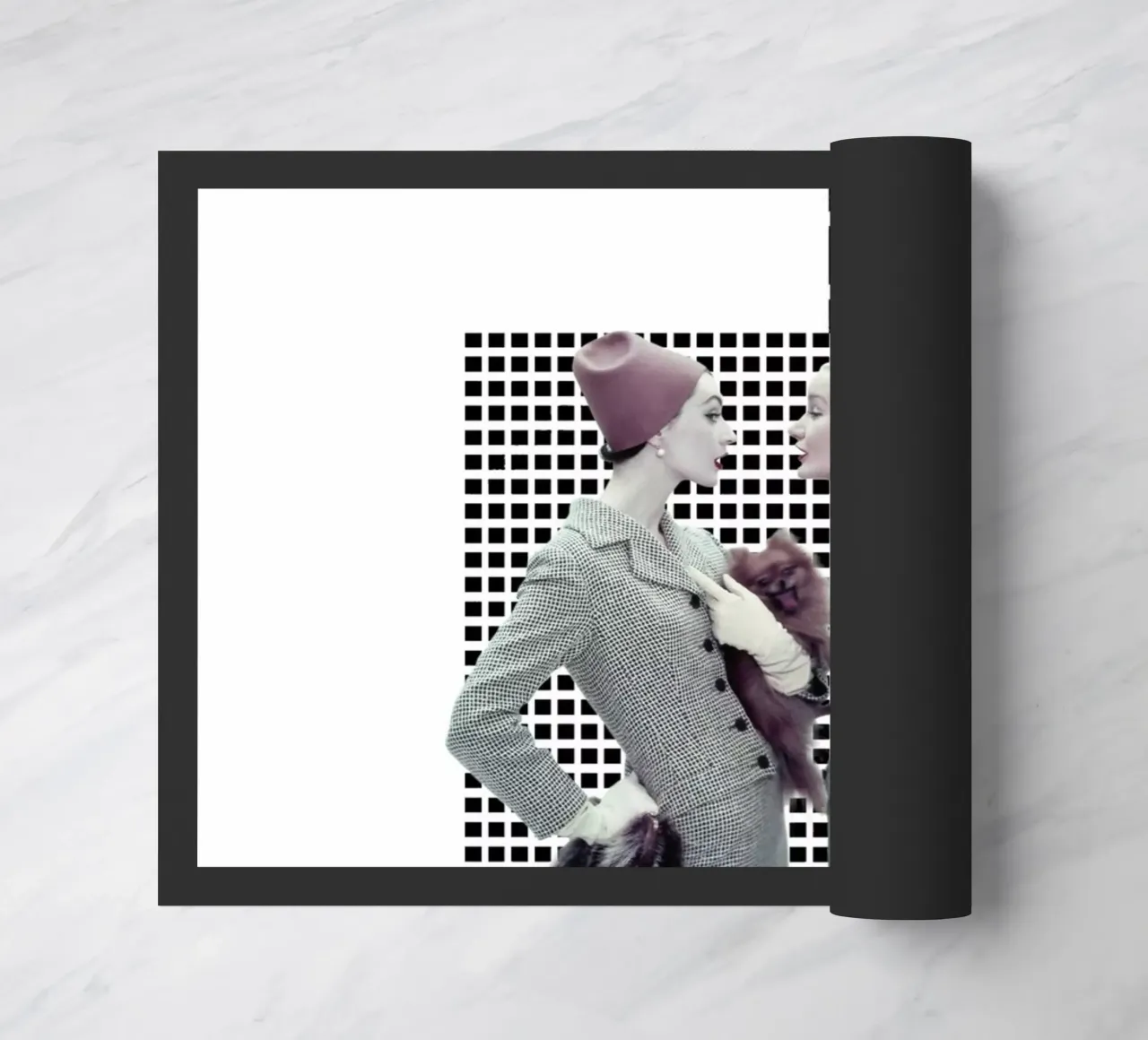 Fashion and Geometry 2 doormat by DesmondBates