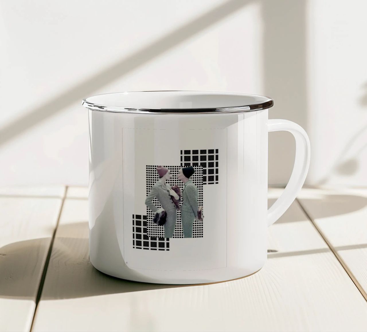 Fashion and Geometry 2 tazza in smalto da DesmondBates