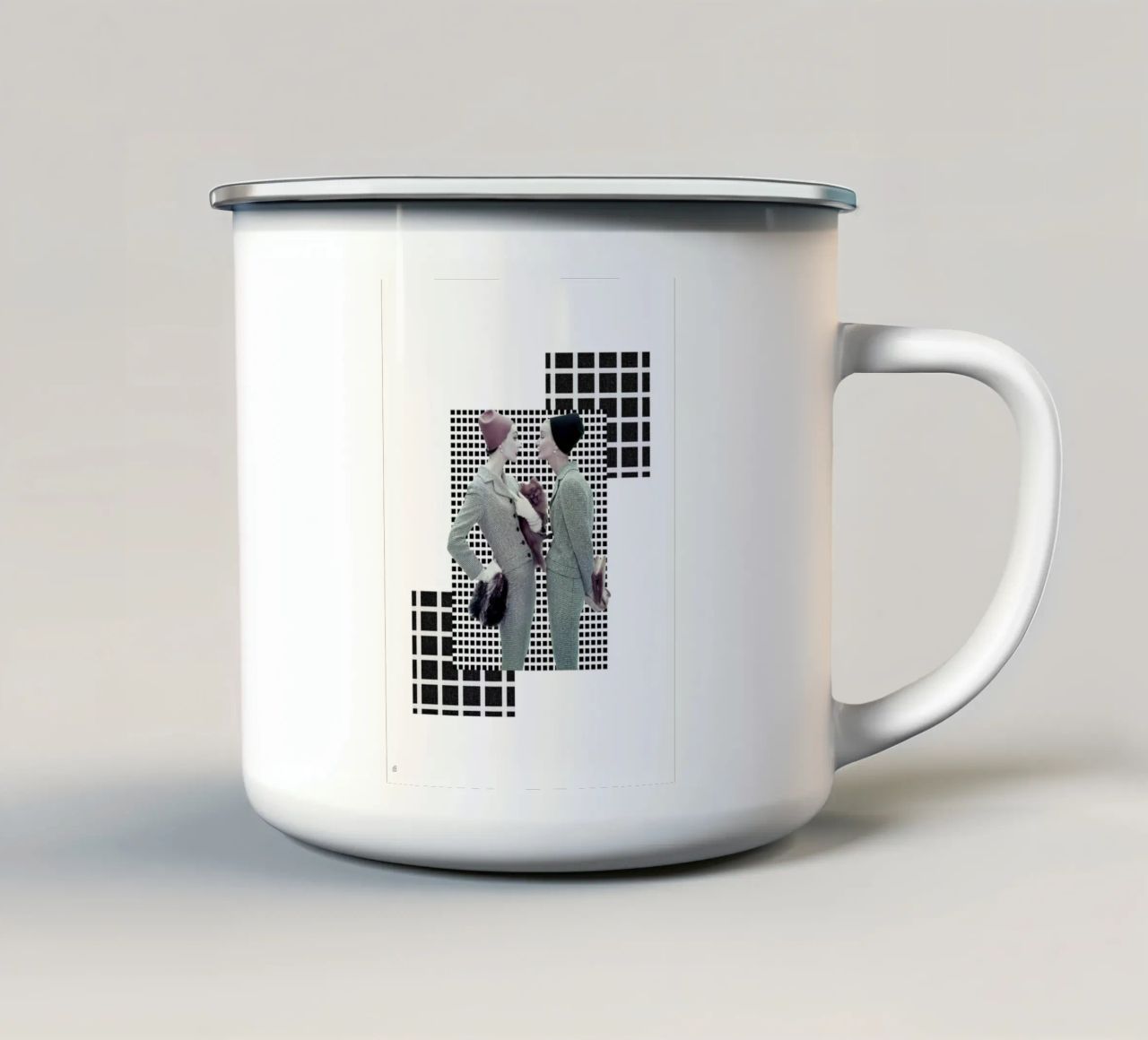 Fashion and Geometry 2 tazza in smalto da DesmondBates