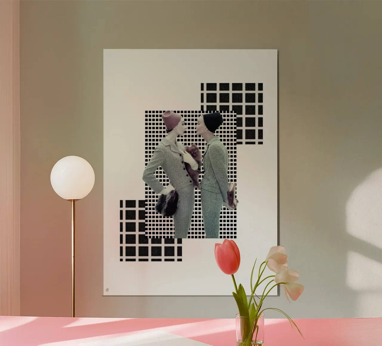 Fashion and Geometry 2 Hahnemühle von DesmondBates