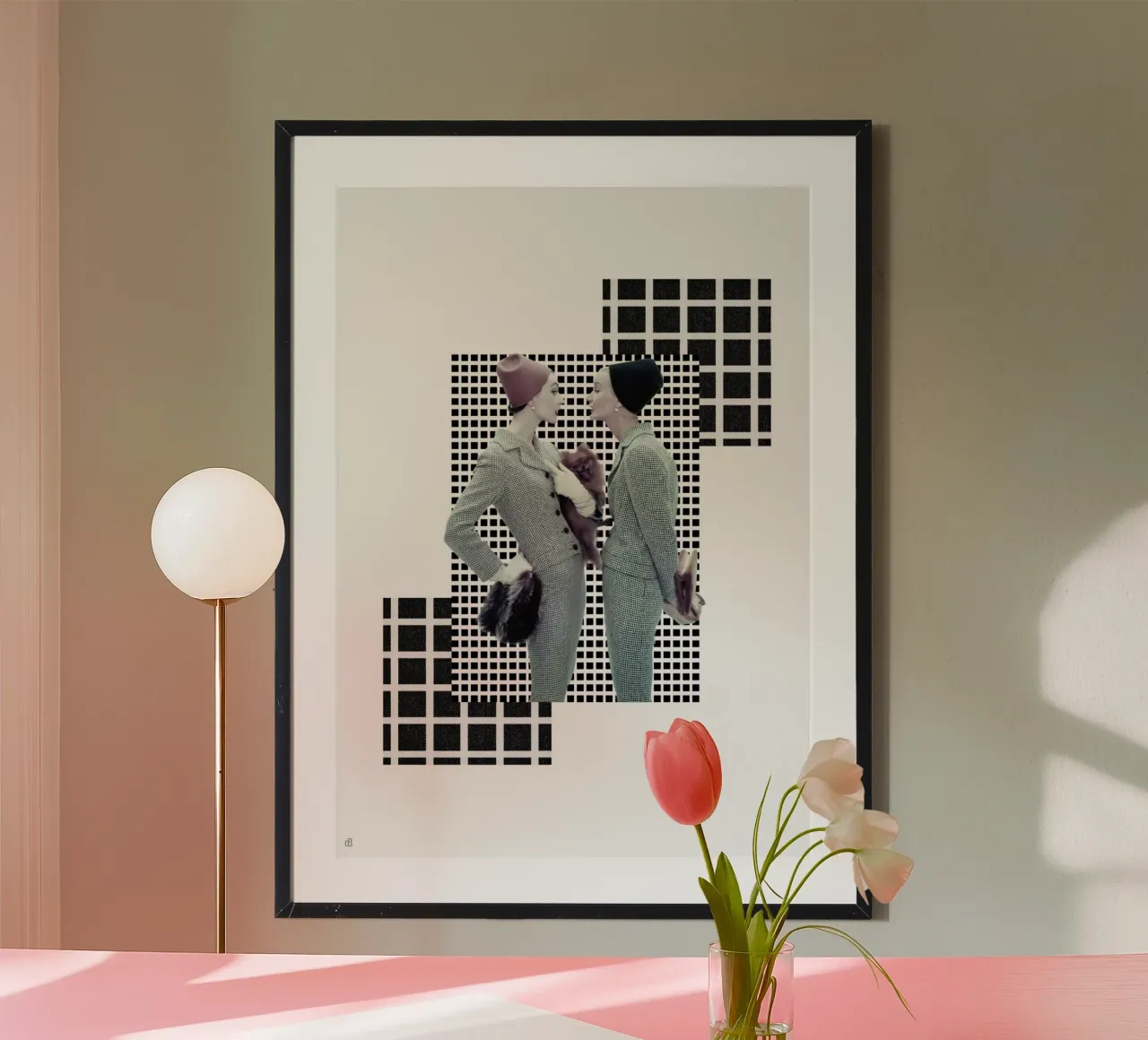 Fashion and Geometry 2 Hahnemühle von DesmondBates