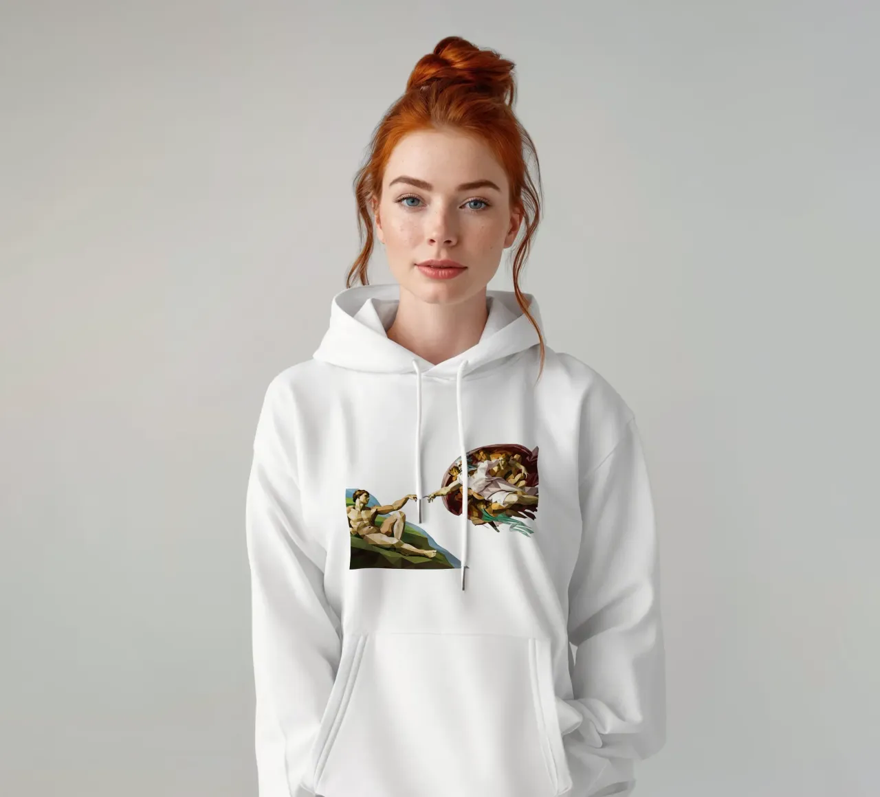 Creazione di Adamo Low Poly felpa con cappuccio da Low Profile
