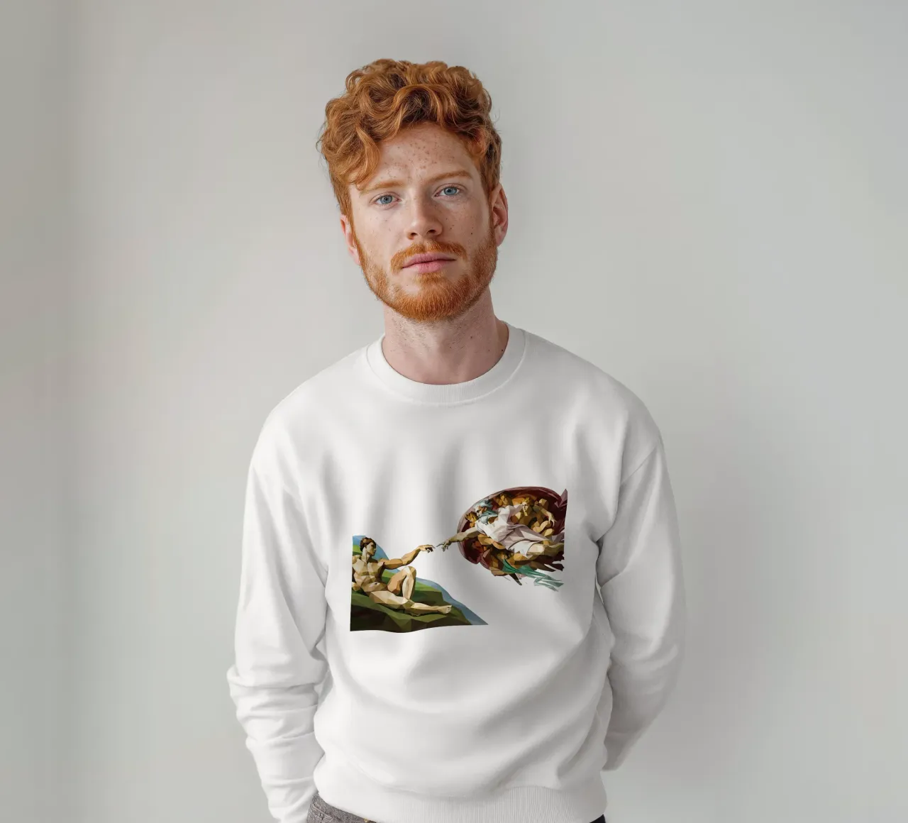 Creazione di Adamo Low Poly felpa da Low Profile