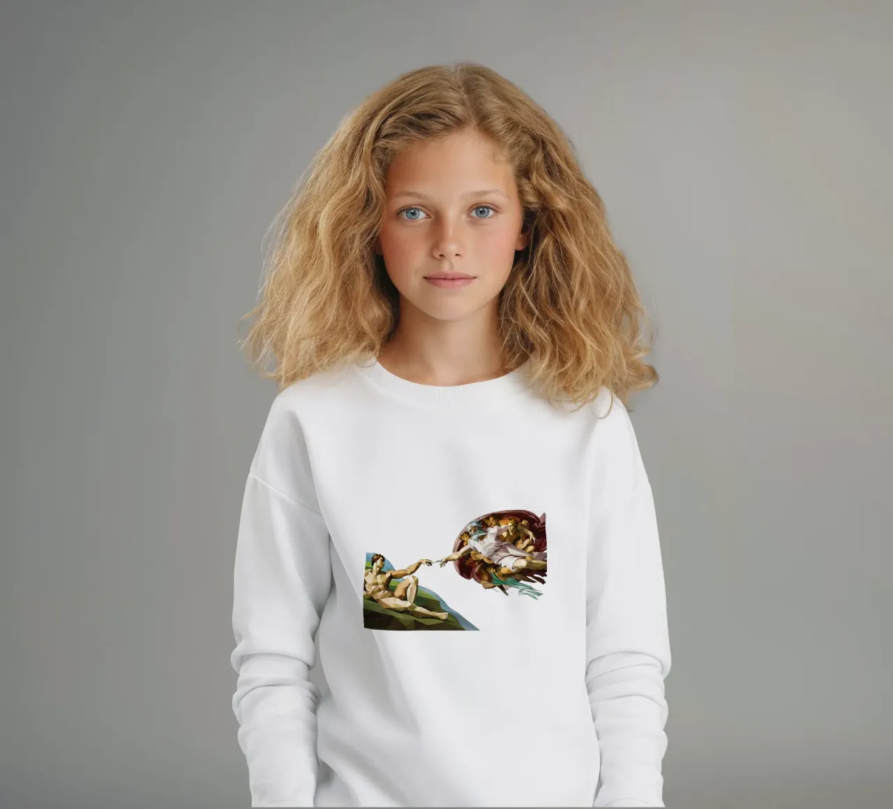 Creazione di Adamo Low Poly felpa bambino da Low Profile