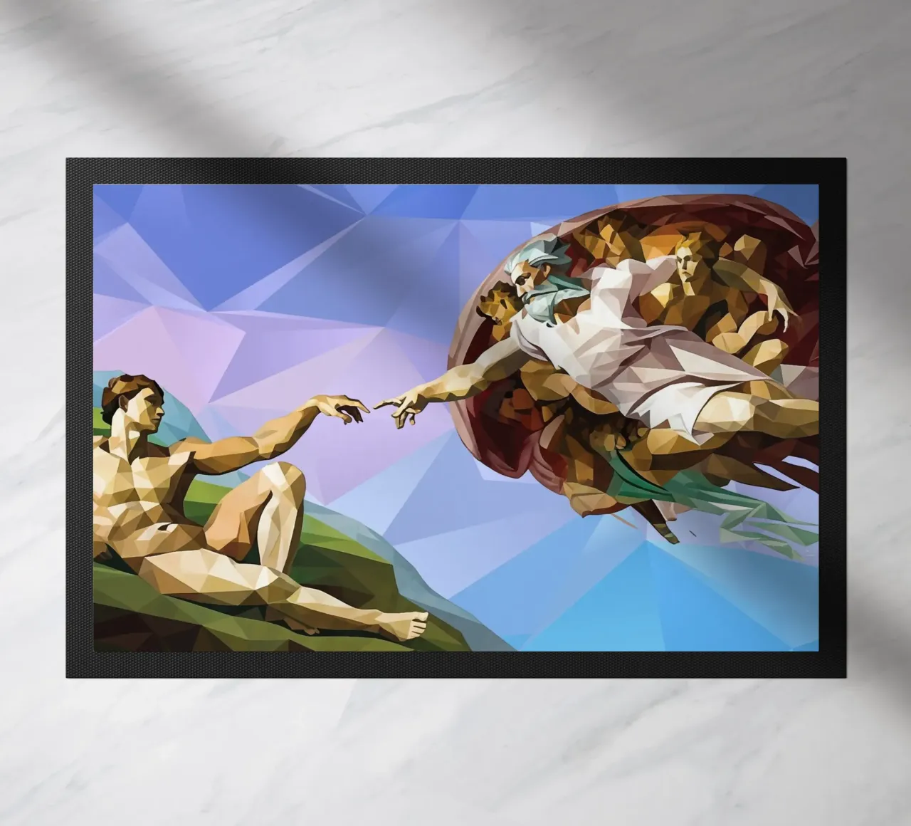 Creazione di Adamo Low Poly zerbino da Low Profile