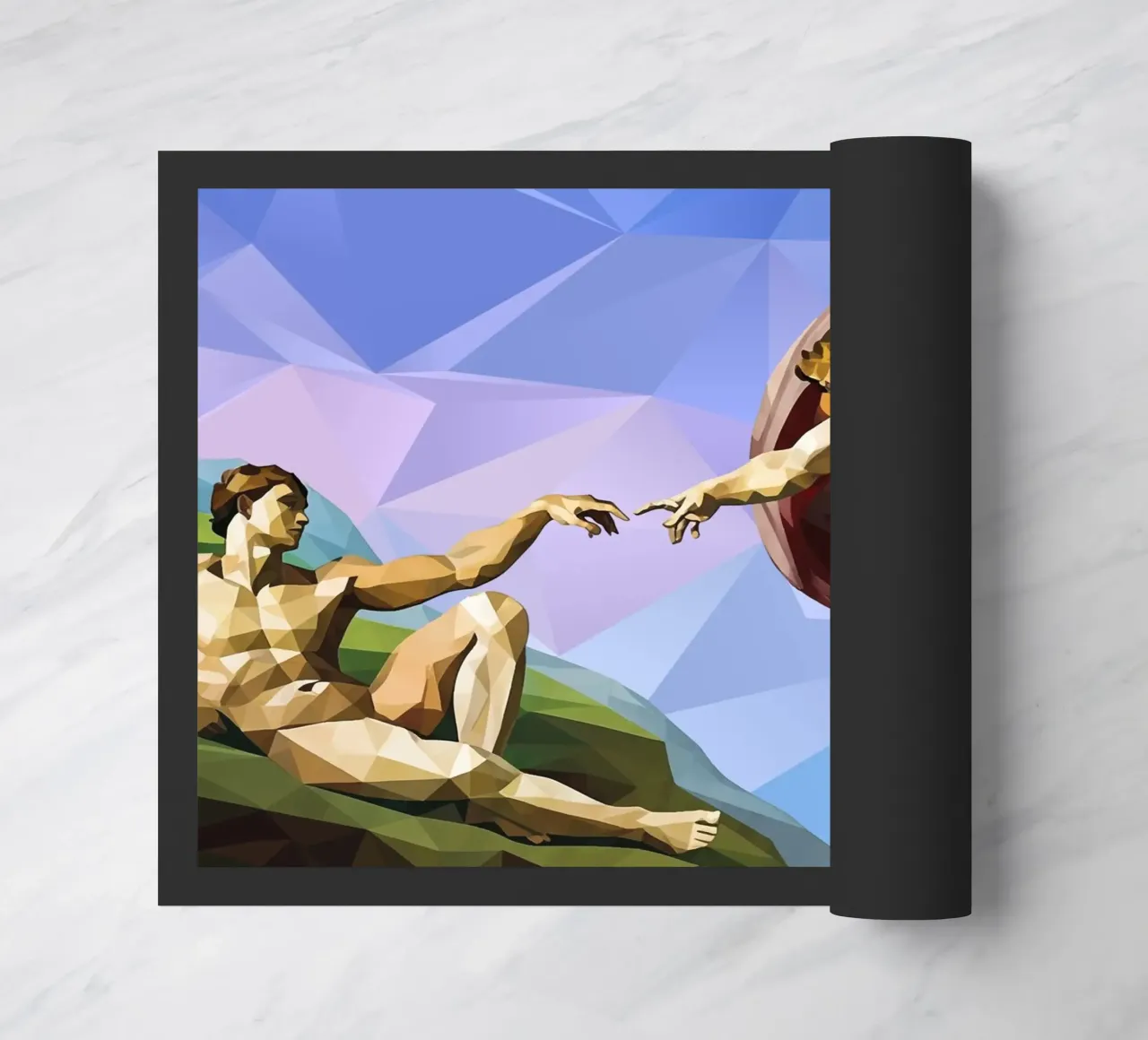 Creazione di Adamo Low Poly zerbino da Low Profile