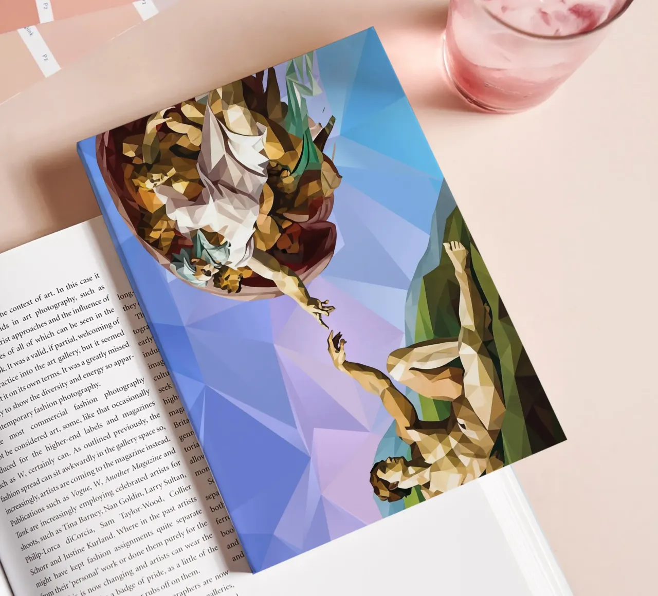 Creation of Adam Low Poly notebook by Low Profile