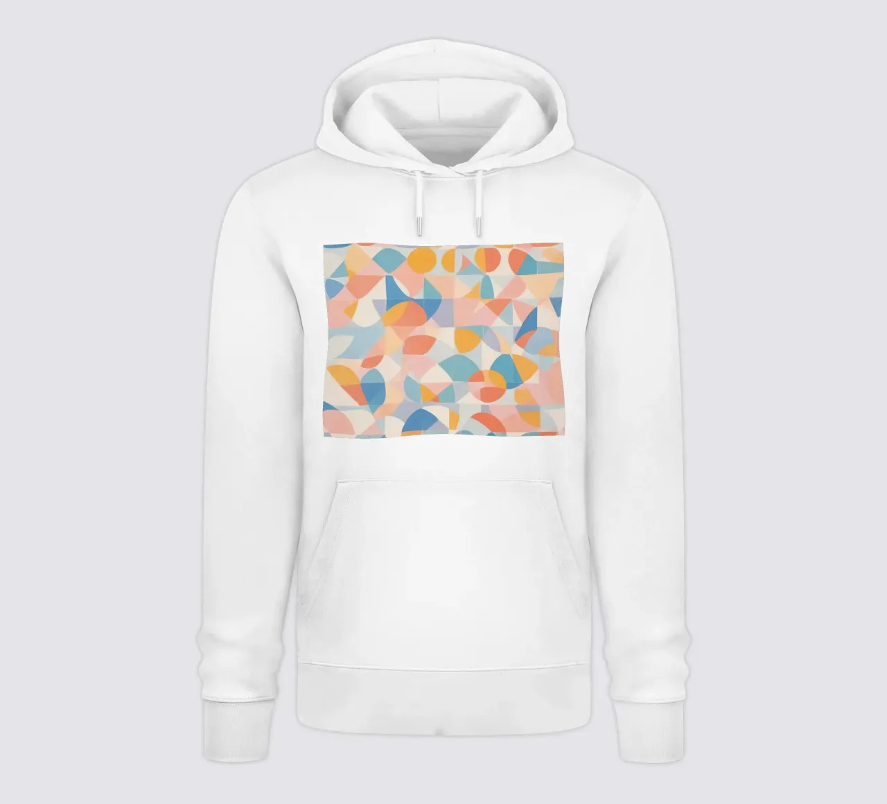 Motifs géométriques abstraits et apaisants sweat à capuche de DesignDoodle