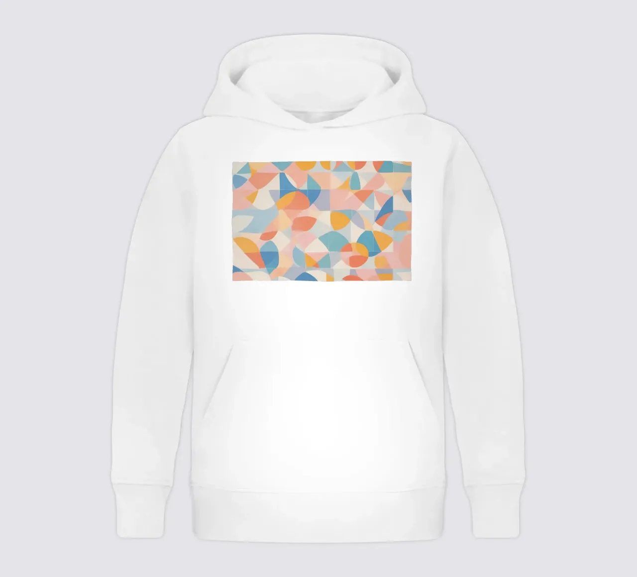 Forme geometriche astratte tranquillizzanti felpa bambino con cappuccio da DesignDoodle