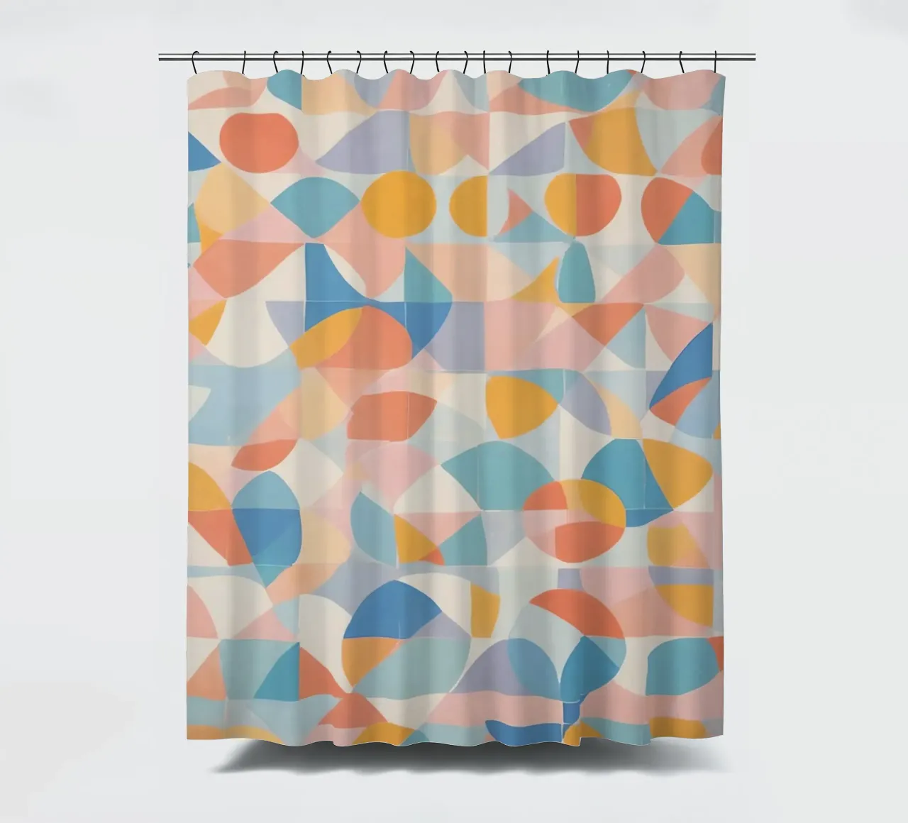 Forme geometriche astratte tranquillizzanti tenda da doccia da DesignDoodle