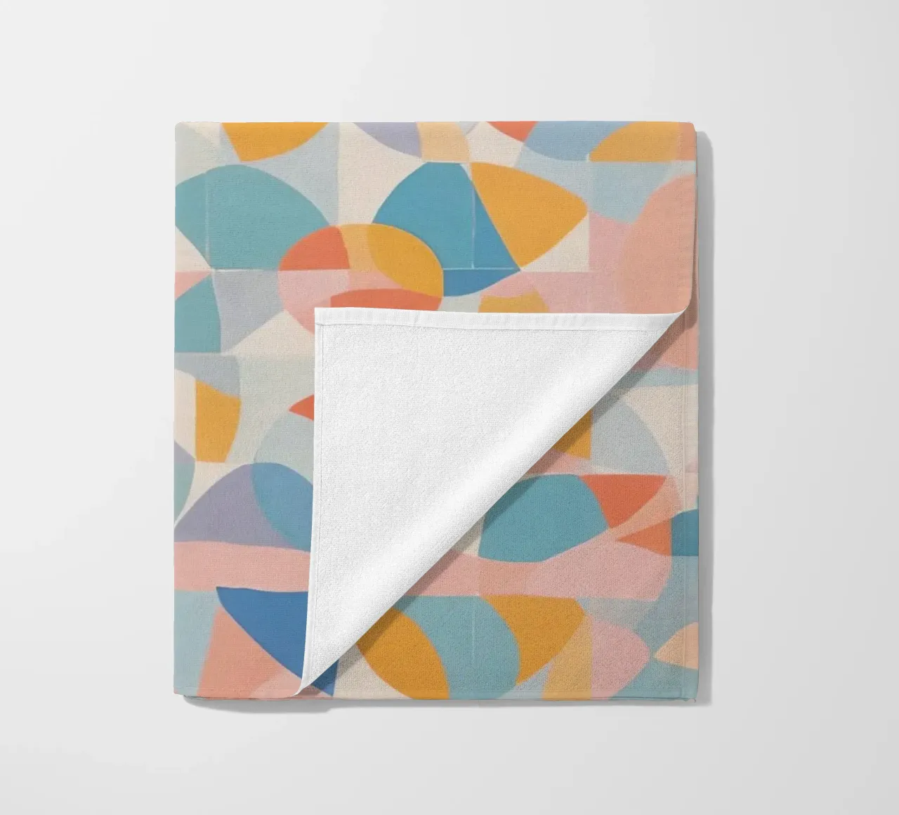 Forme geometriche astratte tranquillizzanti telo mare da DesignDoodle