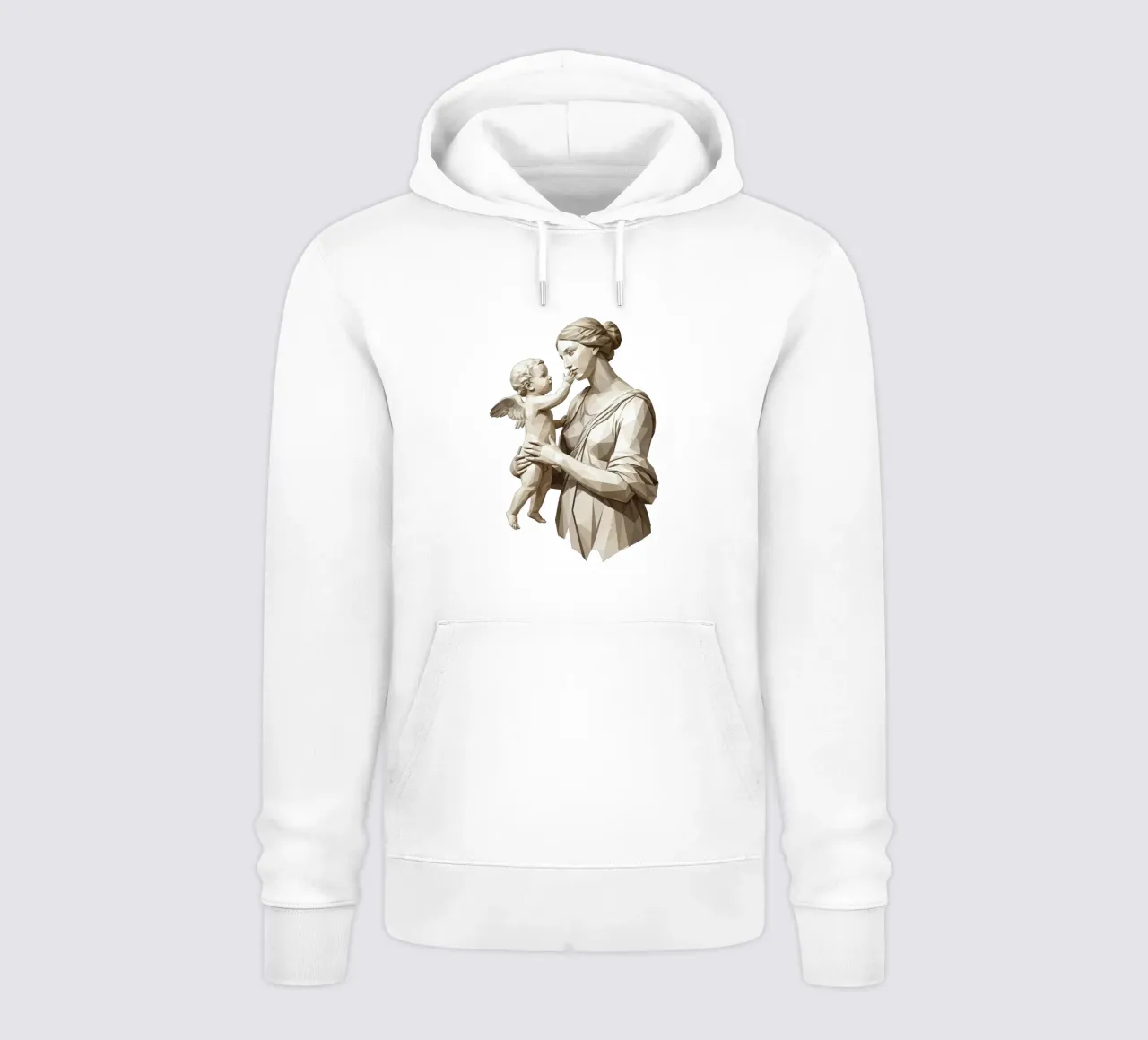 Venere e amore Low Poly felpa con cappuccio da Low Profile