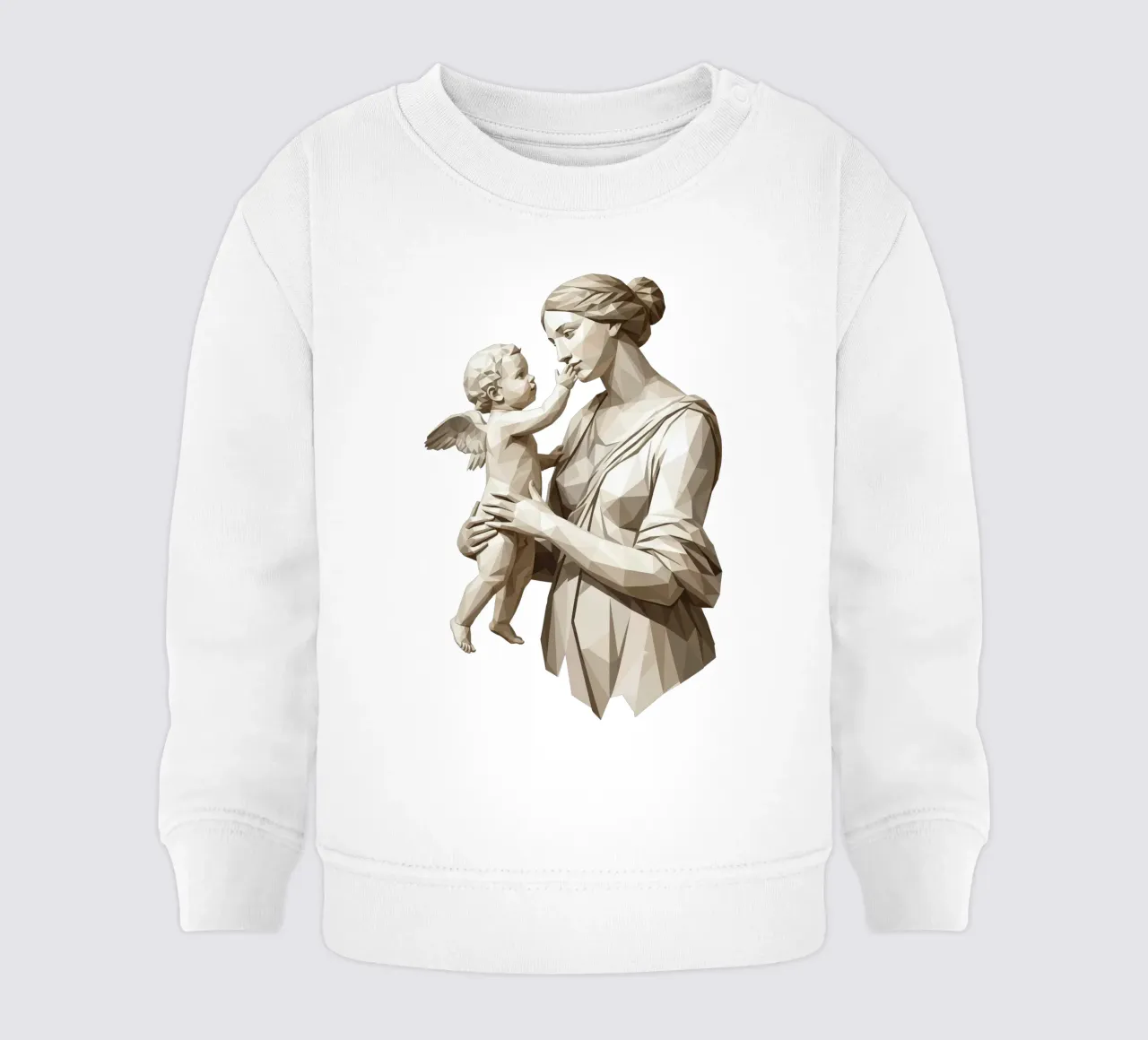 Venere e amore Low Poly felpa neonato da Low Profile