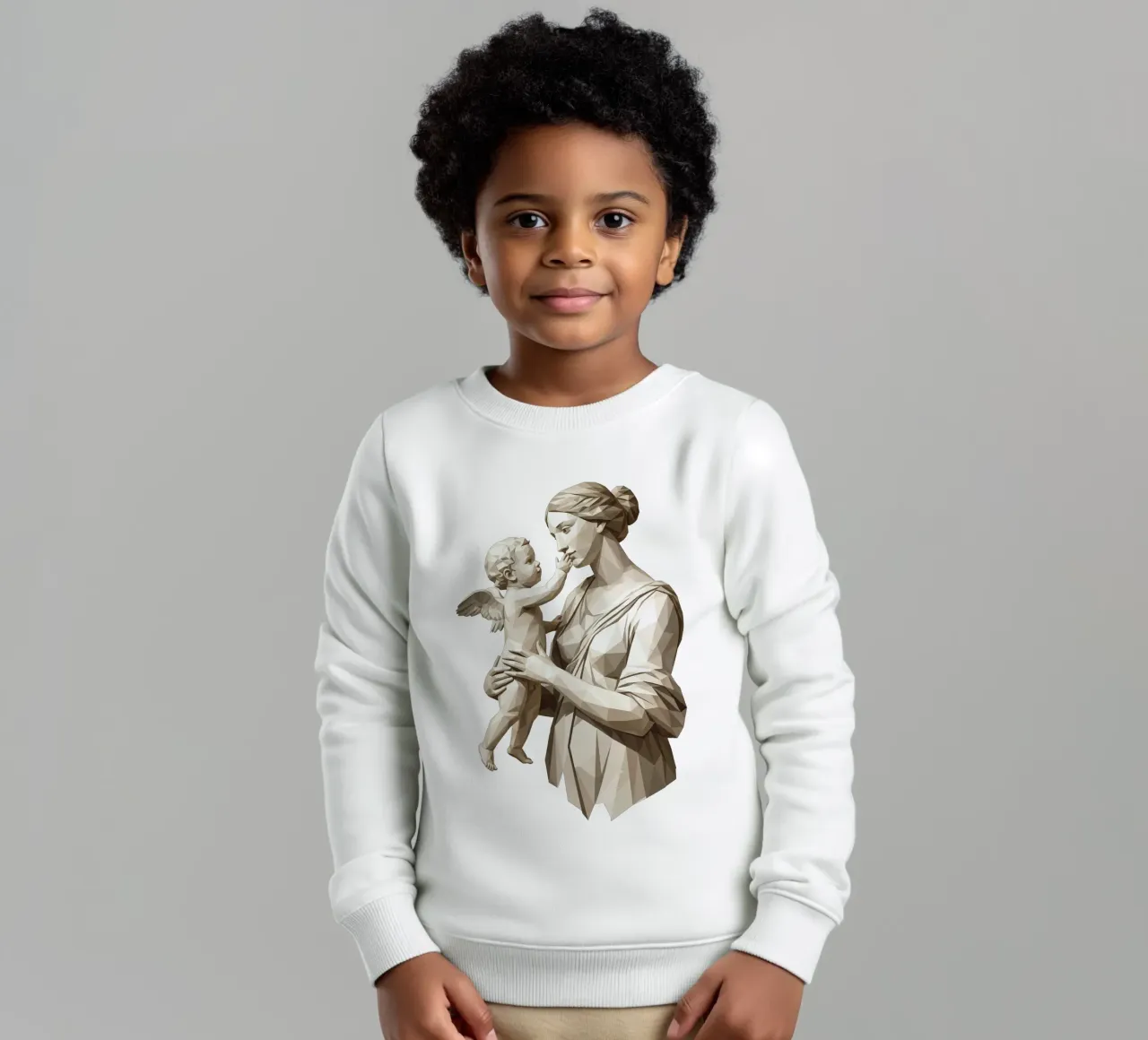 Venere e amore Low Poly felpa bambino da Low Profile