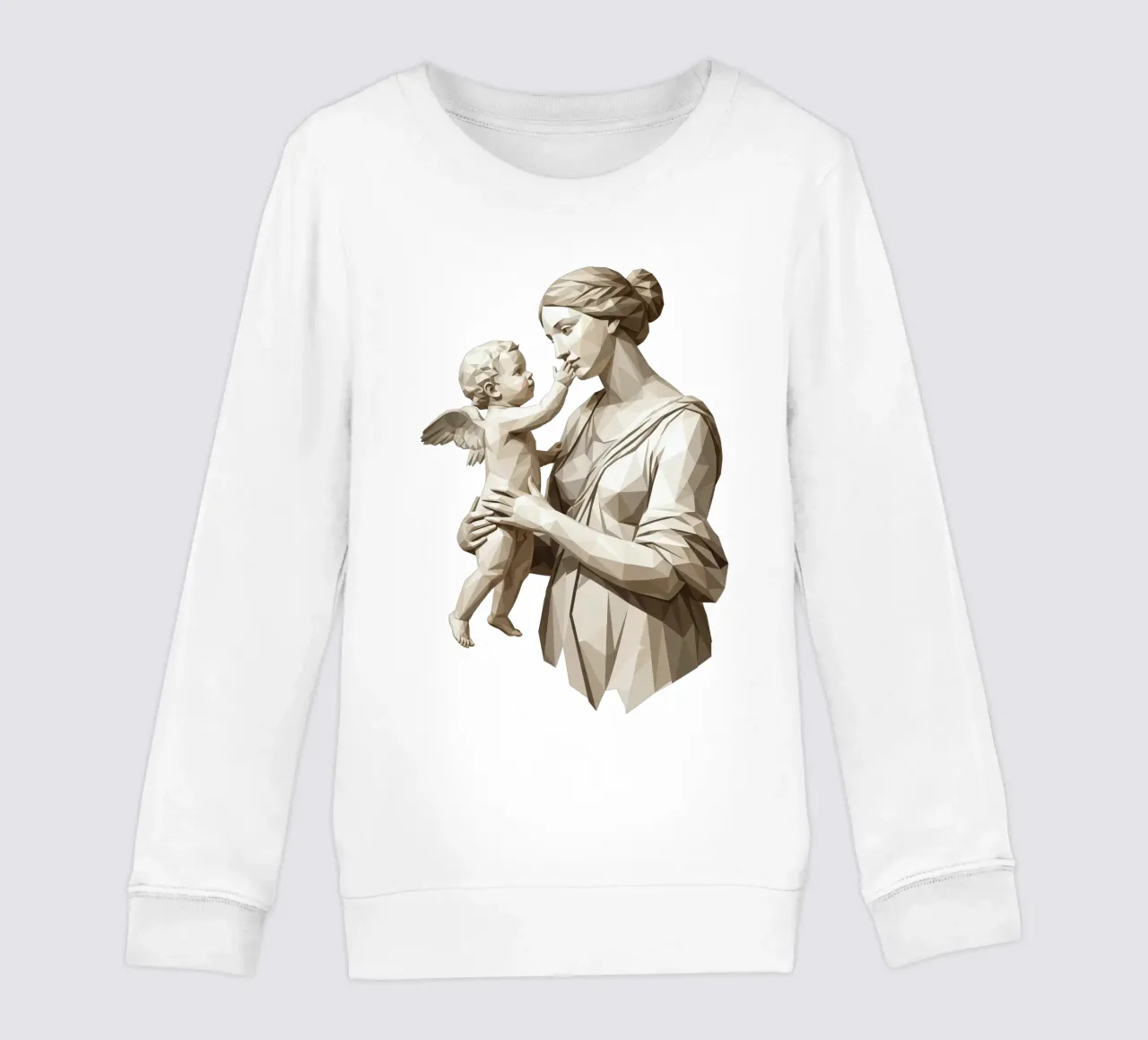 Venere e amore Low Poly felpa bambino da Low Profile