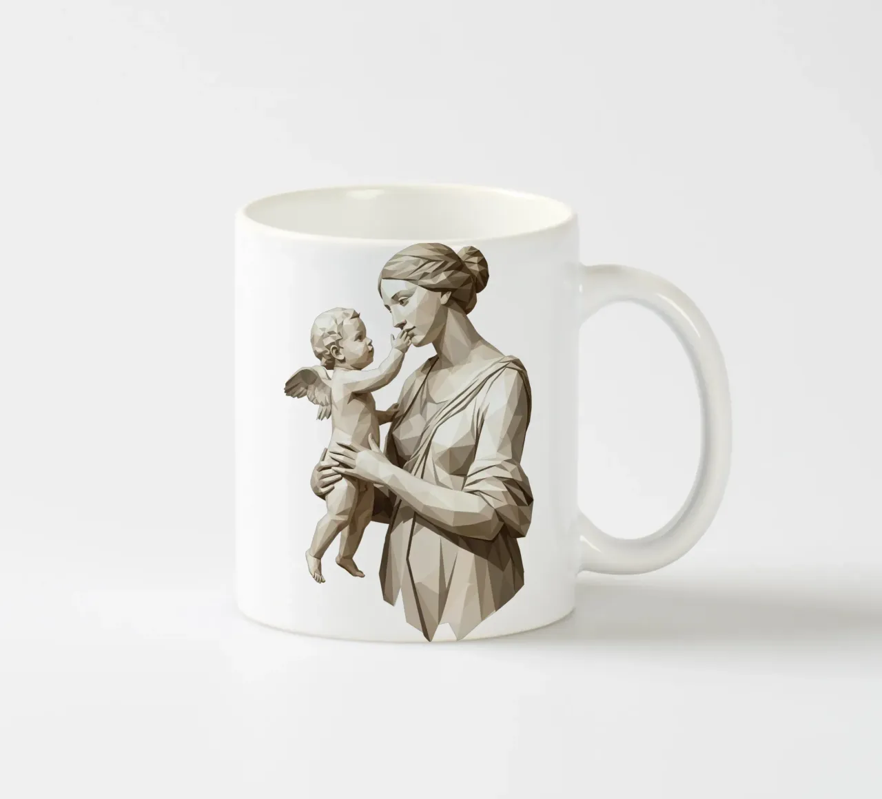Venere e amore Low Poly tazza in ceramica da Low Profile
