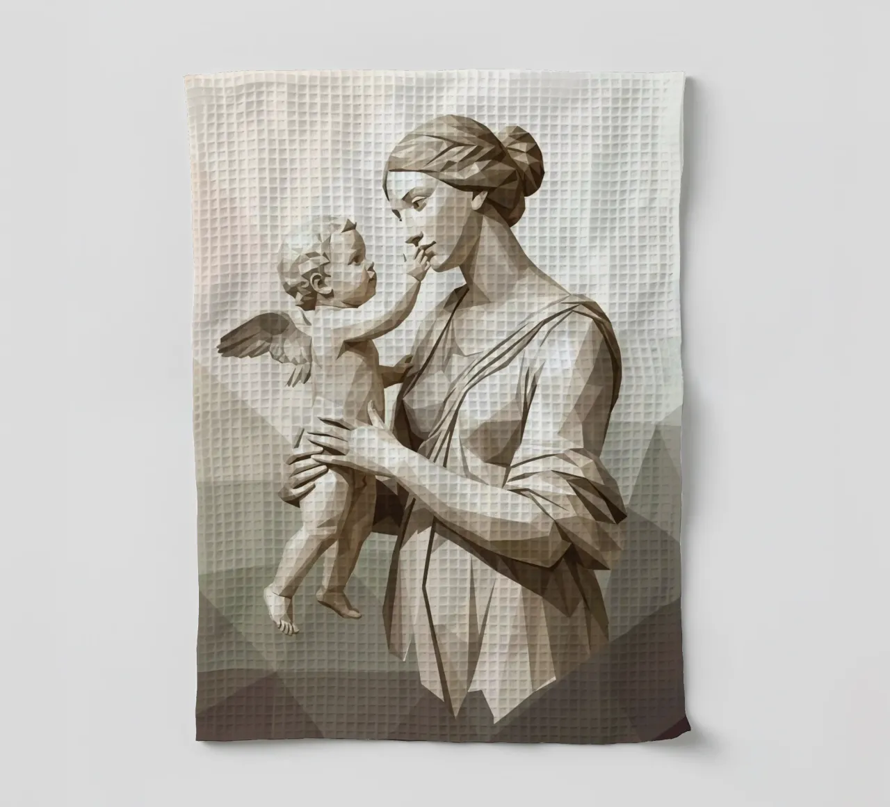 Venere e amore Low Poly canovaccio da cucina da Low Profile