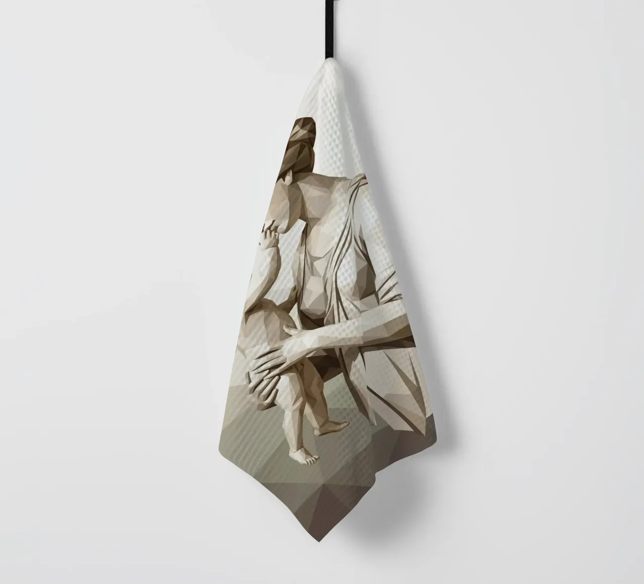 Venere e amore Low Poly canovaccio da cucina da Low Profile
