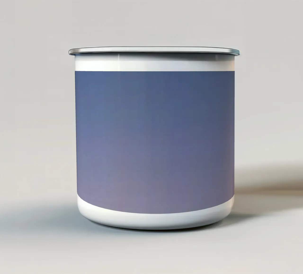 Rustgevend kleurverloop met sterren emaille mok van DesignDoodle