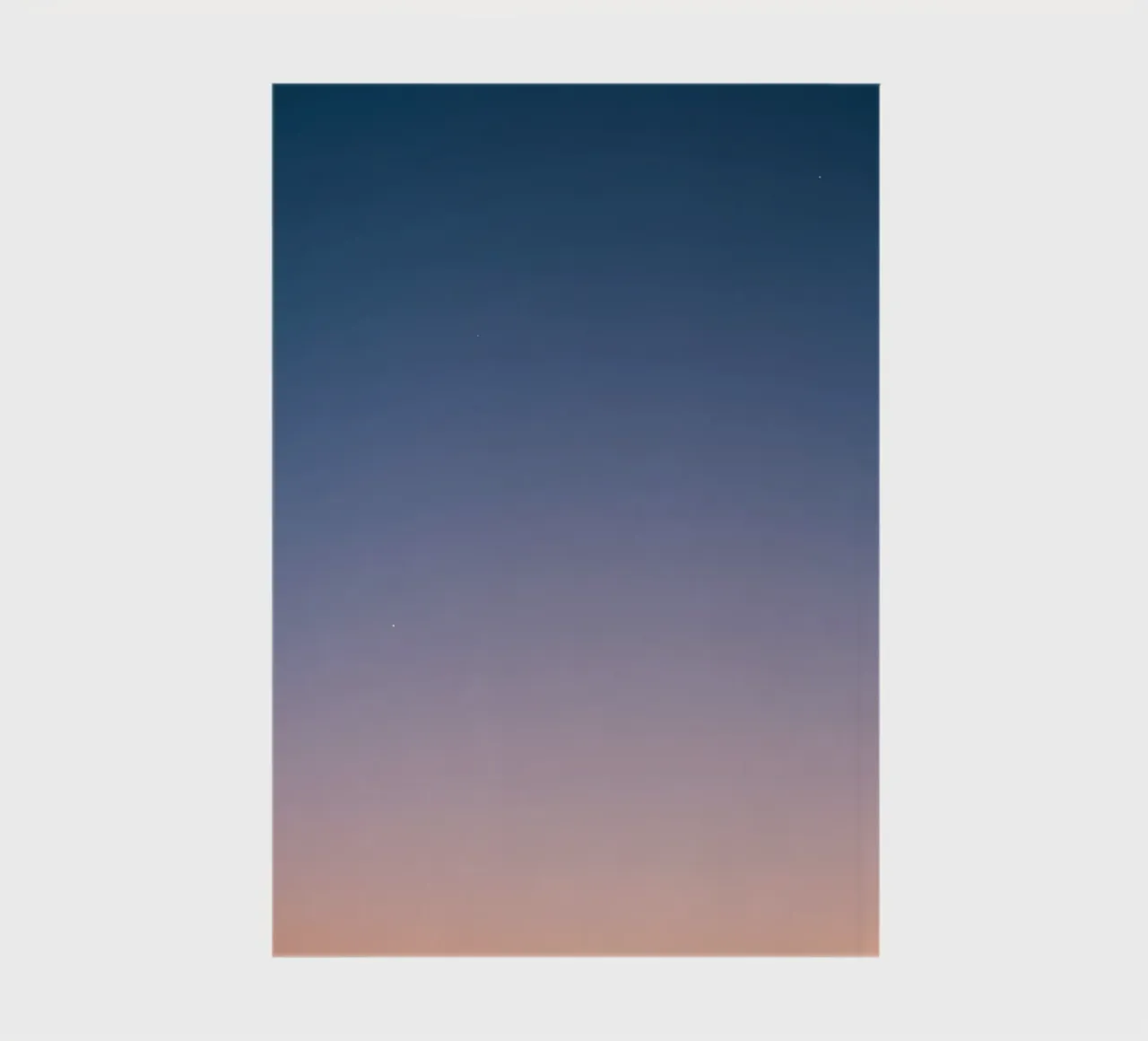 Calming Gradient Sky with Stars notebook by DesignDoodle