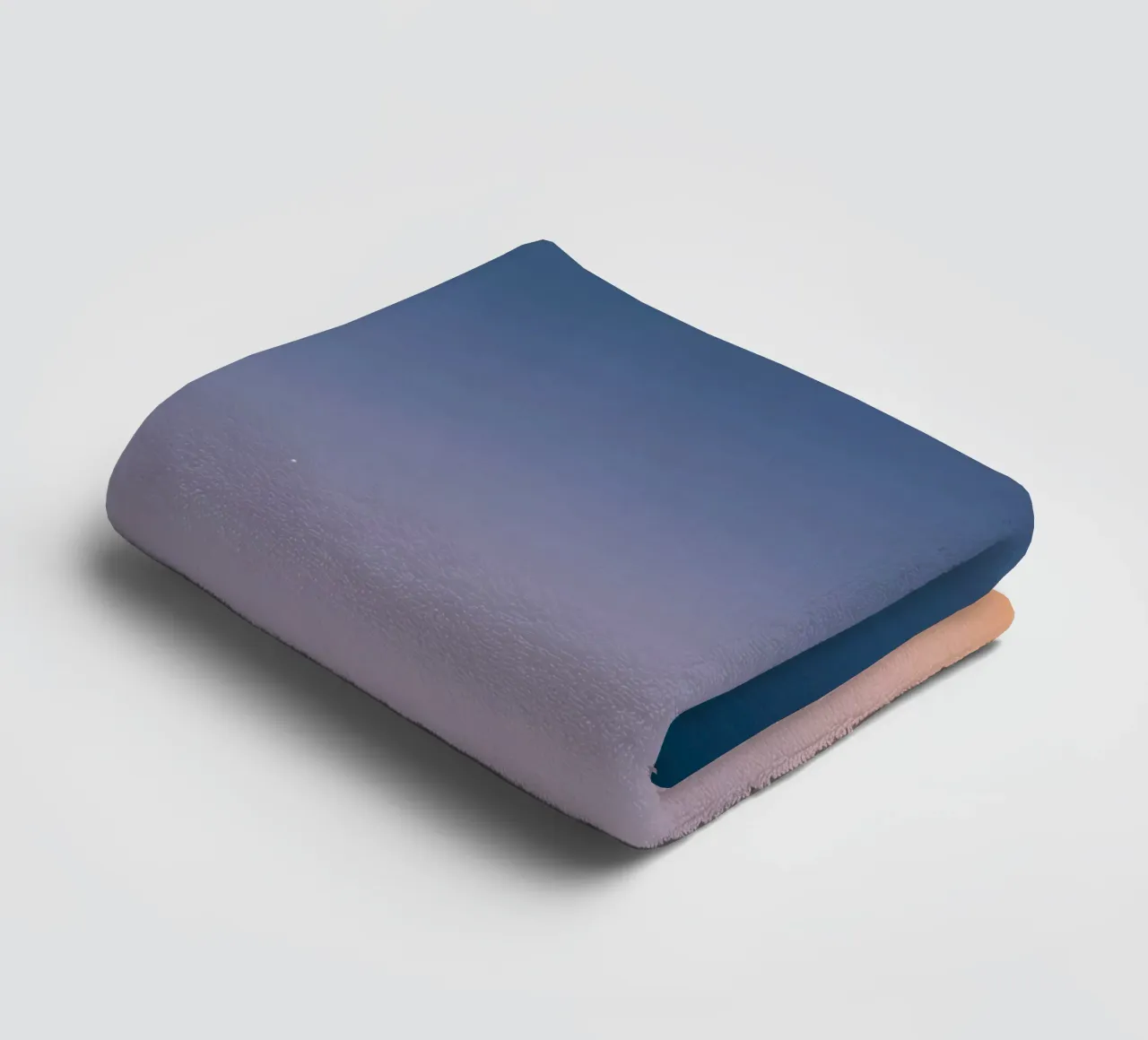 Rustgevend kleurverloop met sterren badhanddoek van DesignDoodle