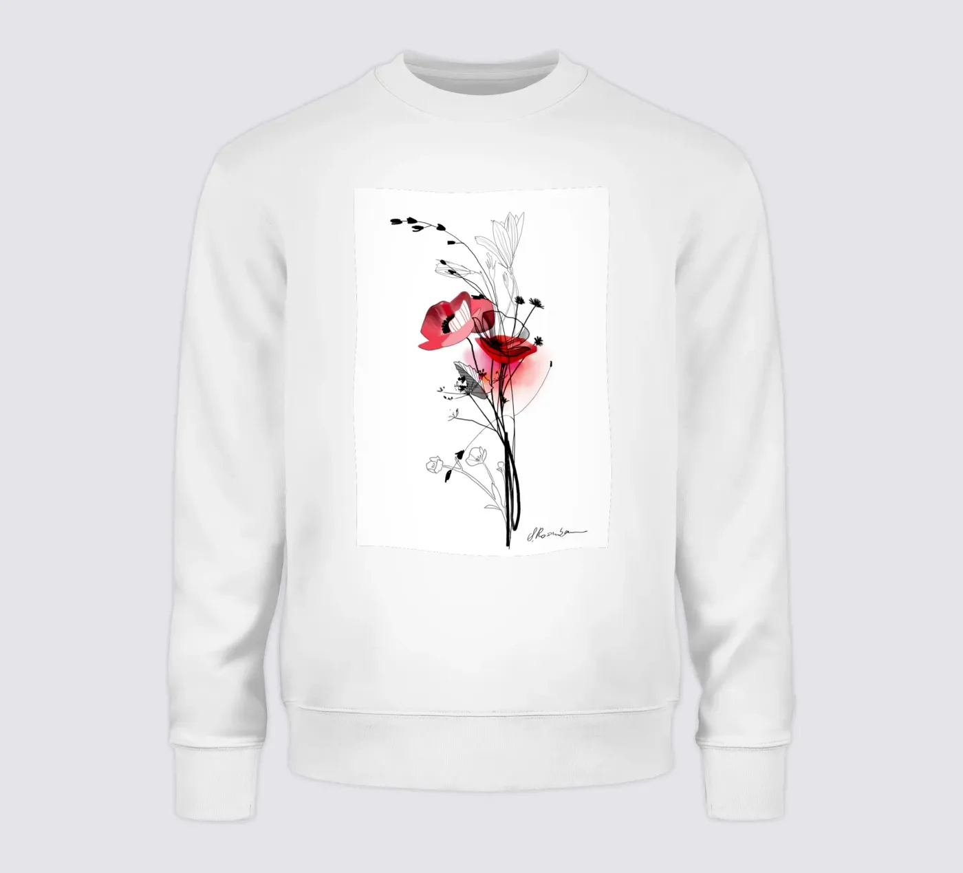 Mohn sweatshirt by SaraRosenbaum