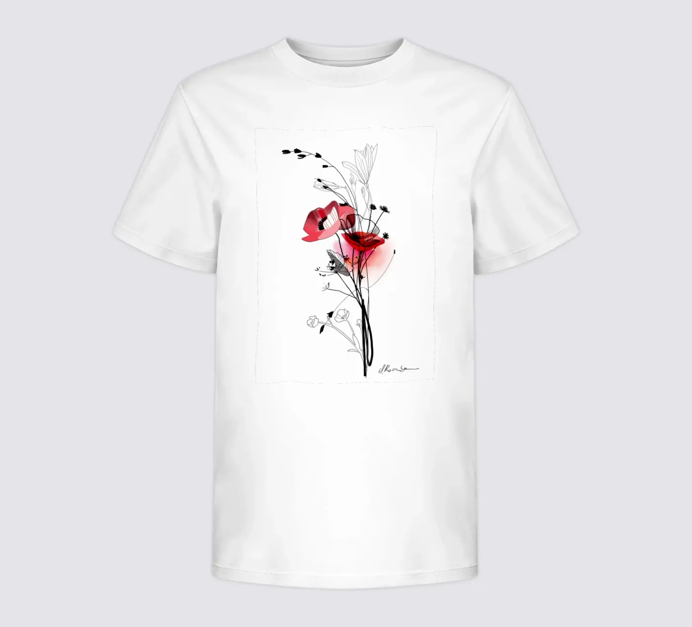 Mohn kids t-shirt by SaraRosenbaum