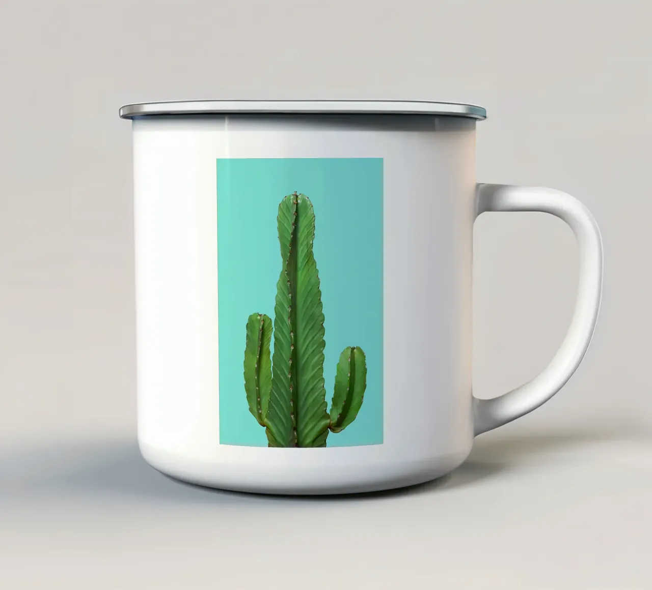 cactus per l'arredamento della casa tazza in smalto da ORION