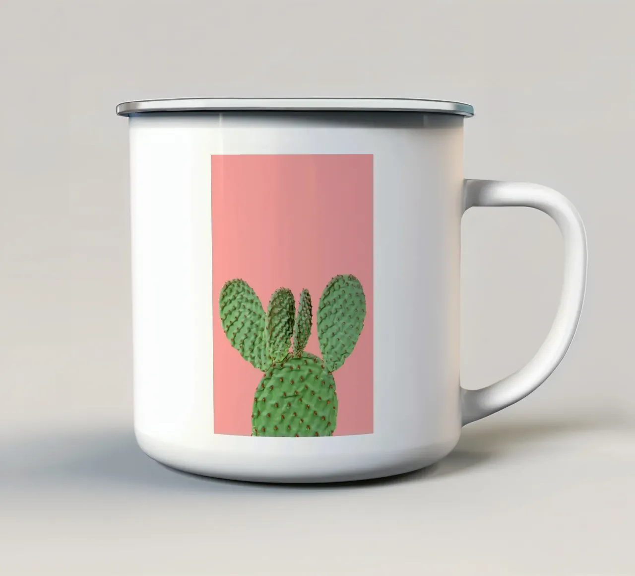 cactus per l'arredamento della casa tazza in smalto da ORION