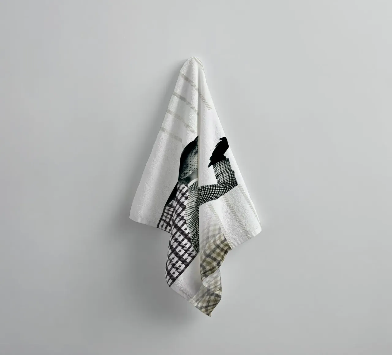 Fashion and Geometry 3 towel by DesmondBates