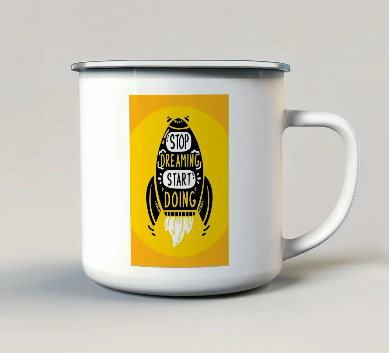 home decor scandinavian tazza in smalto da ORION