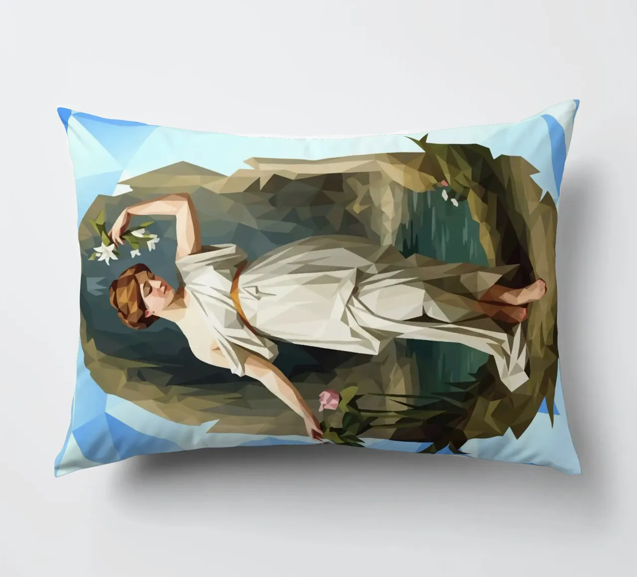 Nymphaeum Lowpoly cuscino da Low Profile