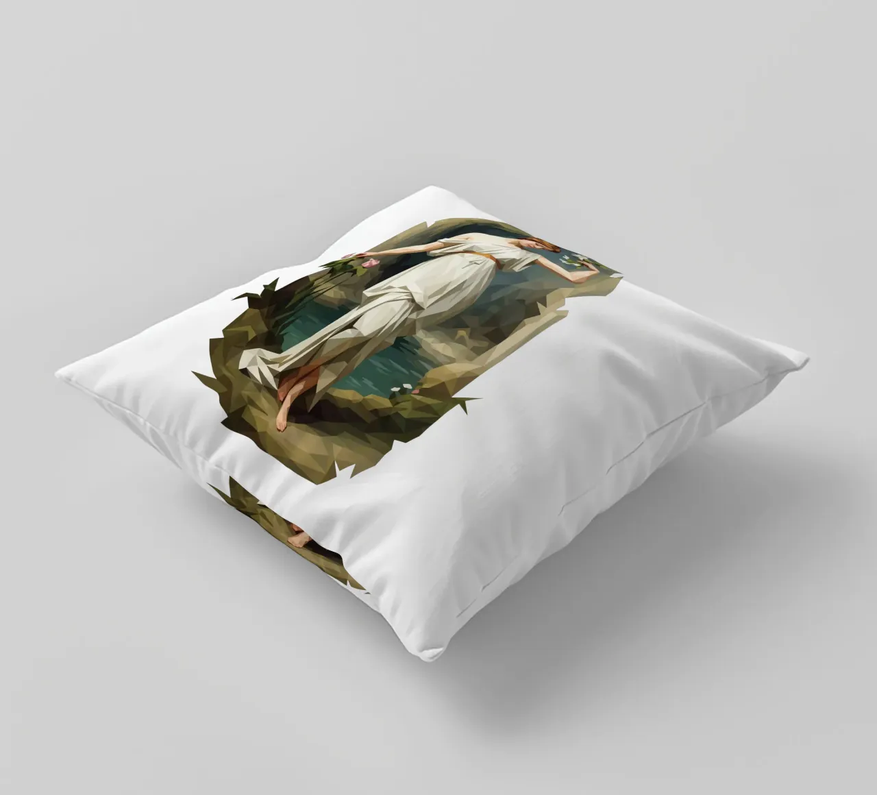 Nymphaeum Lowpoly cuscino da Low Profile