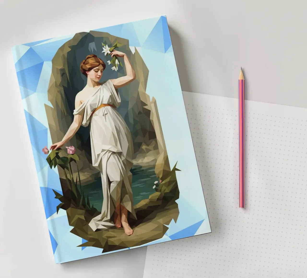 Nymphaeum Lowpoly notebook by Low Profile