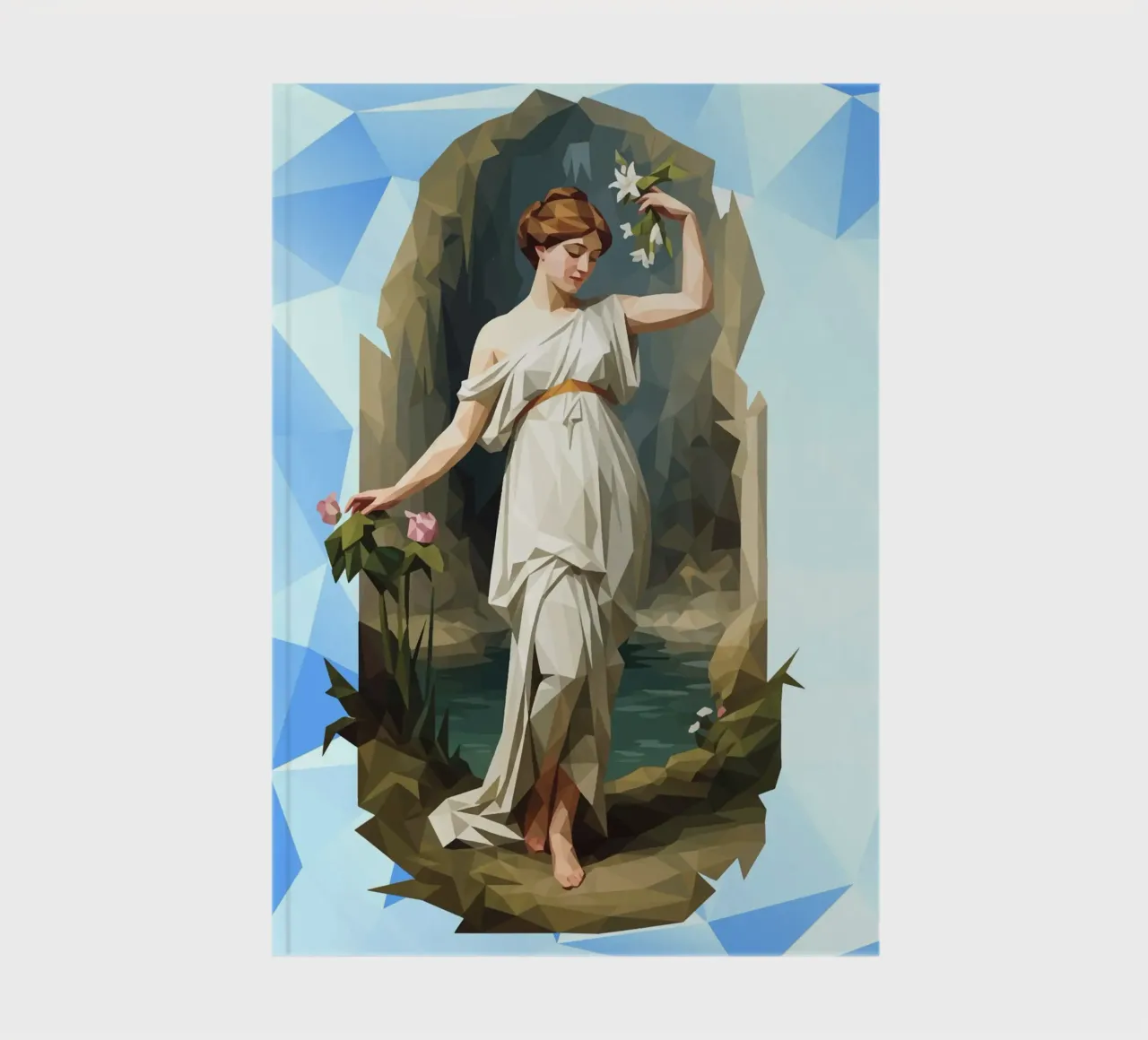 Nymphaeum Lowpoly notebook by Low Profile