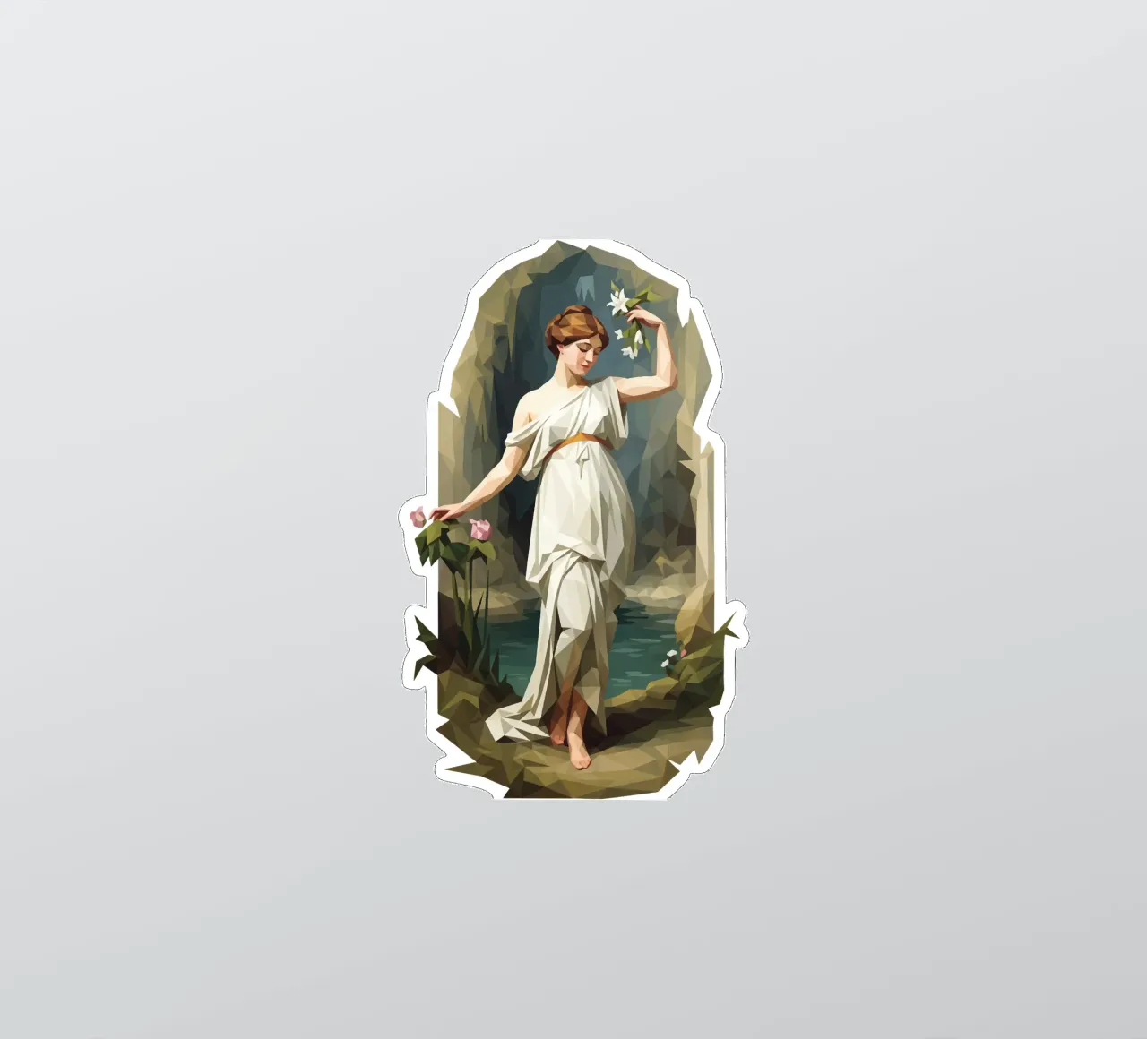 Nymphaeum Lowpoly adesivo da Low Profile