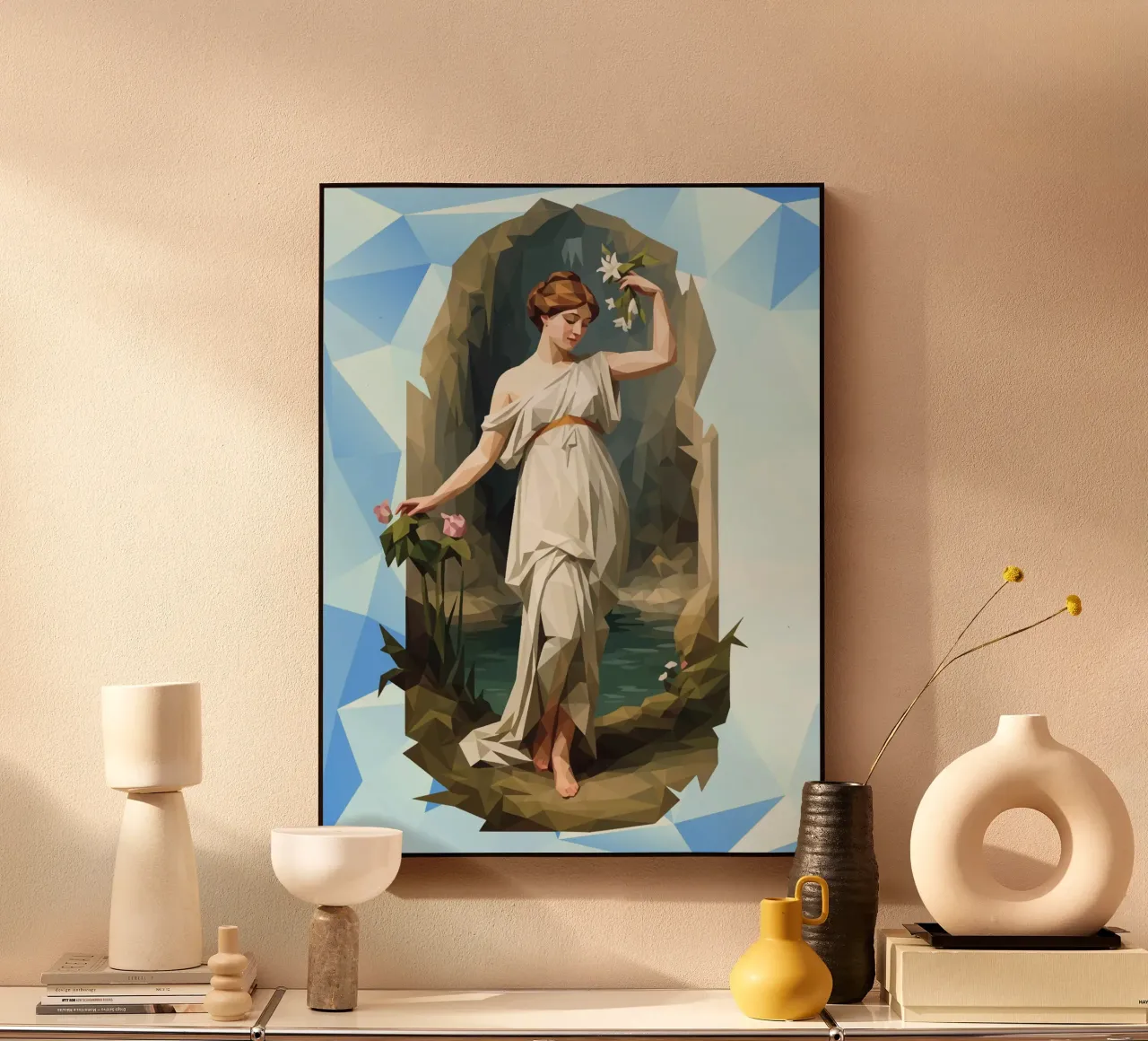 Nymphaeum Lowpoly plexiglass da Low Profile