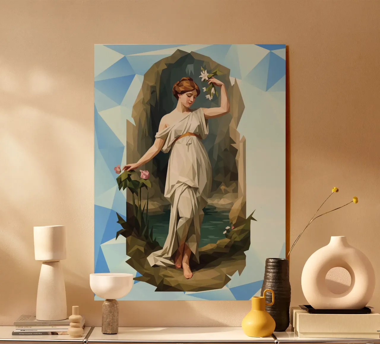 Nymphaeum Lowpoly metacrilato de Low Profile
