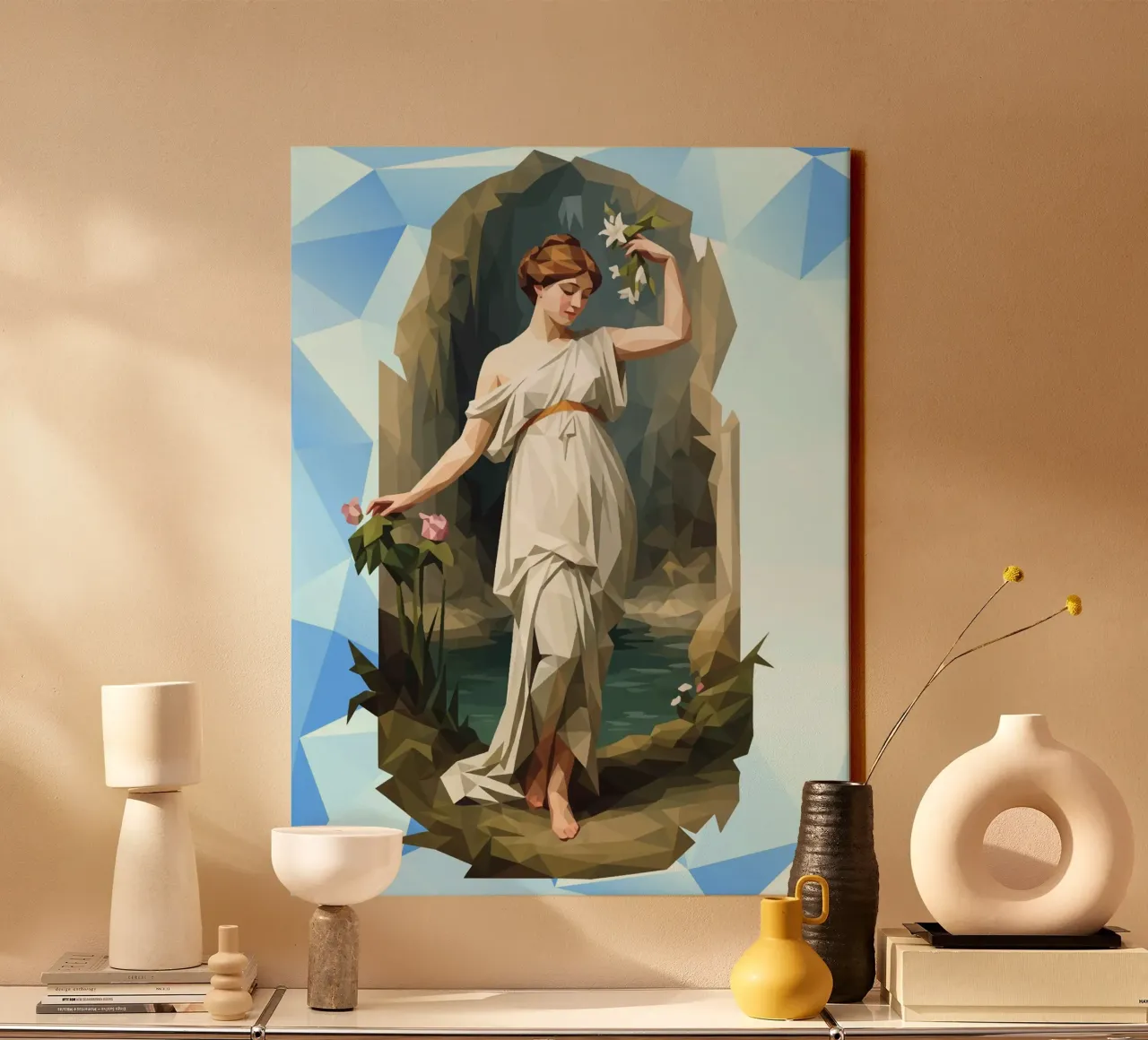 Nymphaeum Lowpoly tela da Low Profile