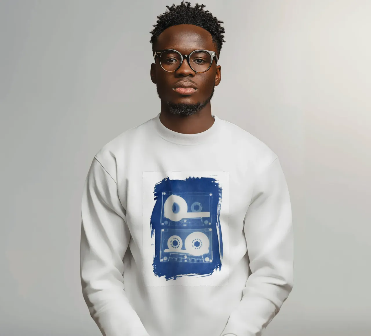 Retro Cassette Tapes felpa da Kim Hubball Studio