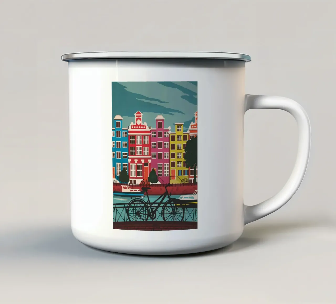 home decor scandinavian tazza in smalto da ORION