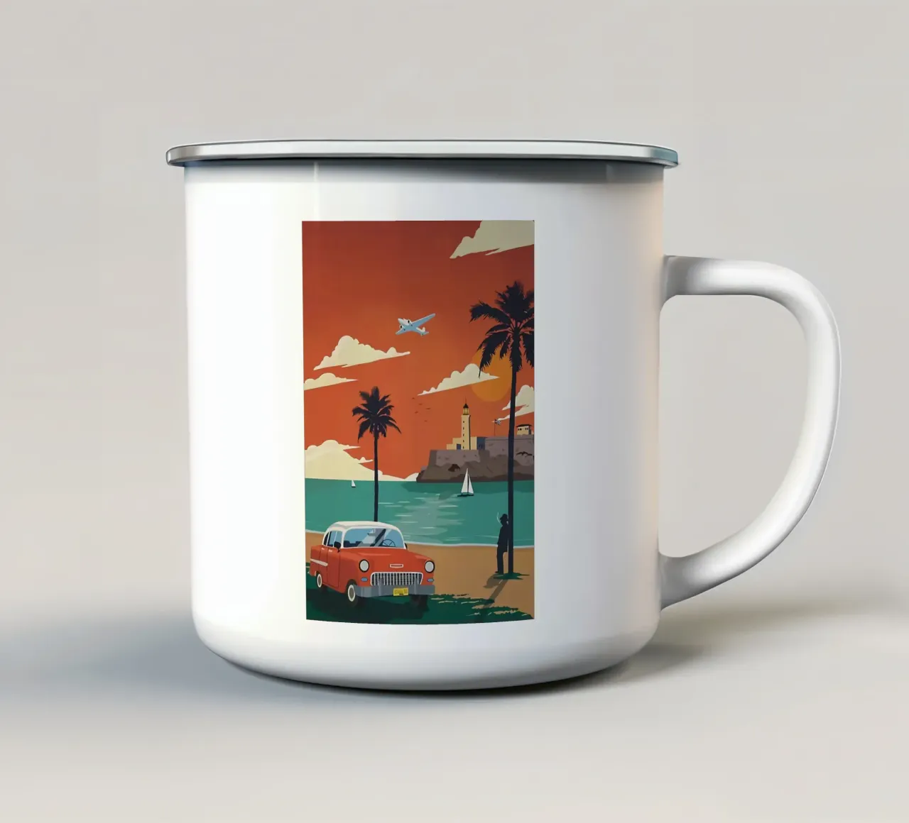 home decor scandinavian tazza in smalto da ORION