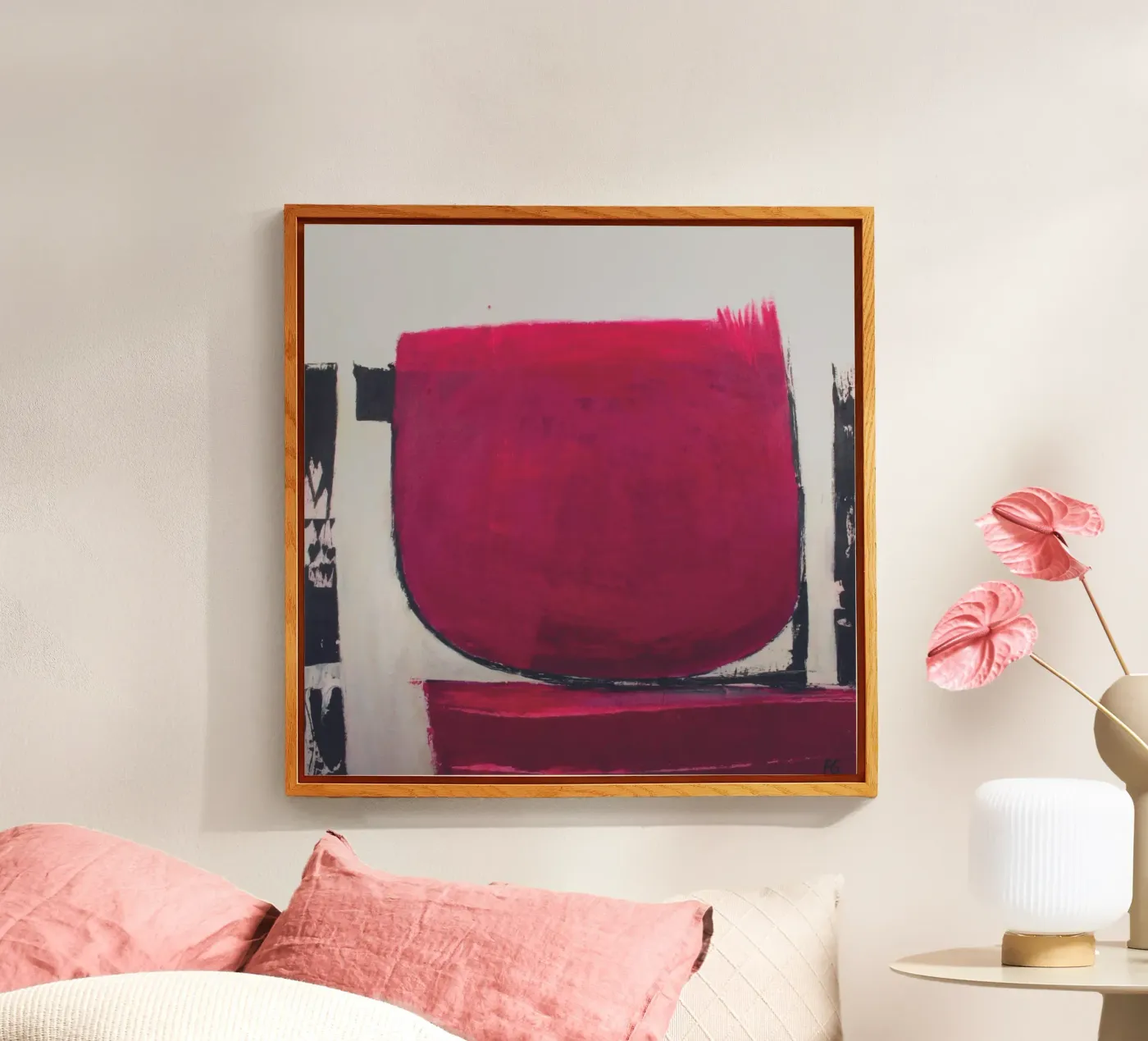 Red III plexiglass da Anita Gewald