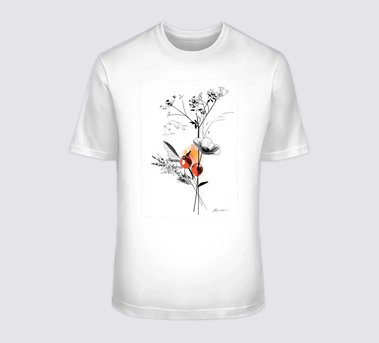 Uccelli migratori t-shirt da SaraRosenbaum