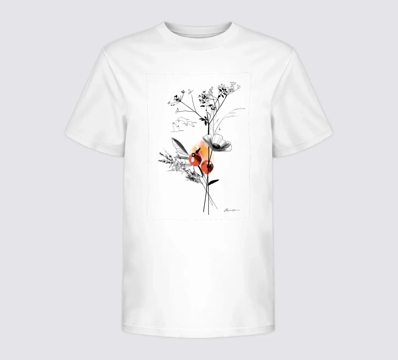 Uccelli migratori t-shirt bambini da SaraRosenbaum