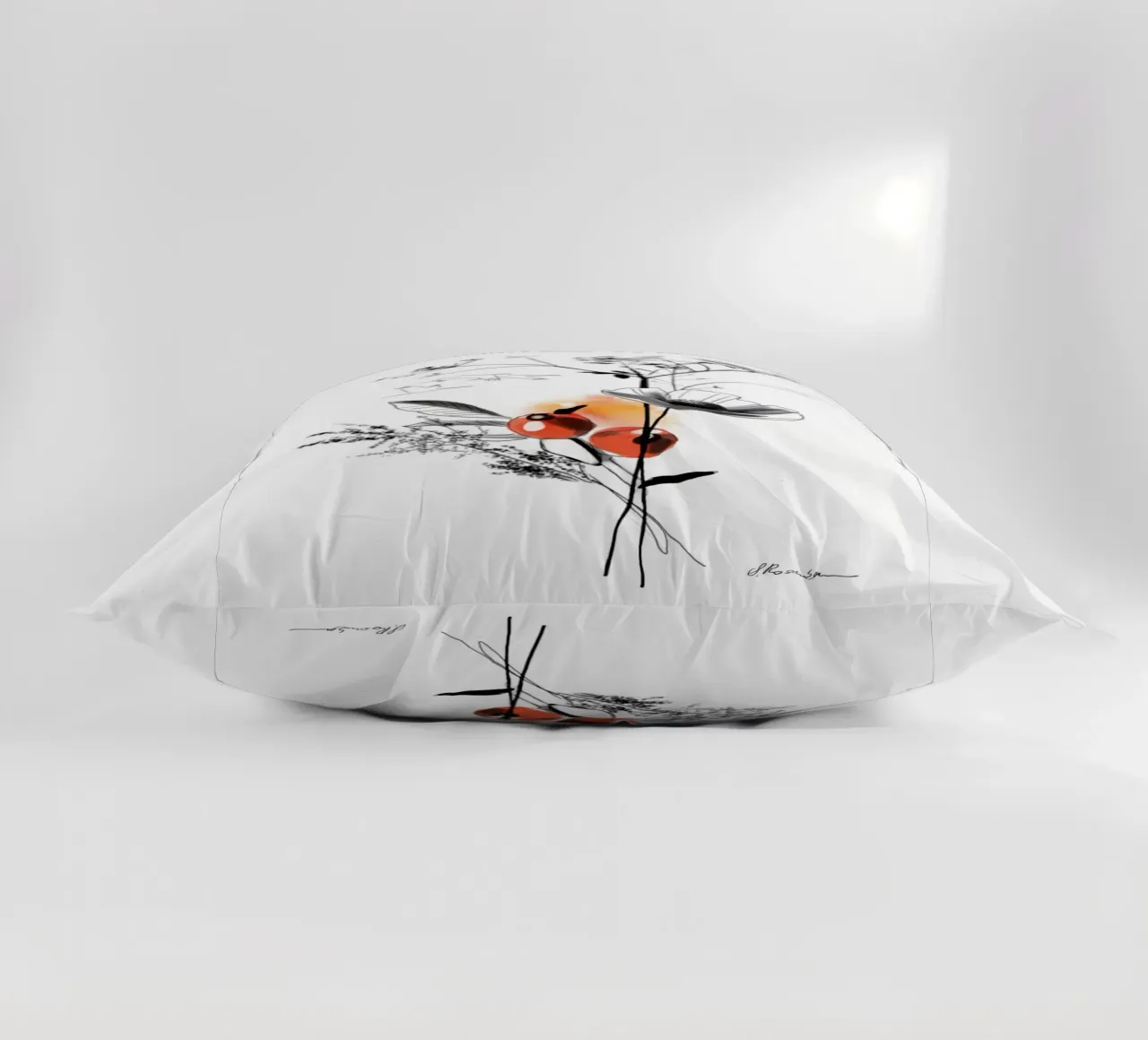 Uccelli migratori cuscino da SaraRosenbaum