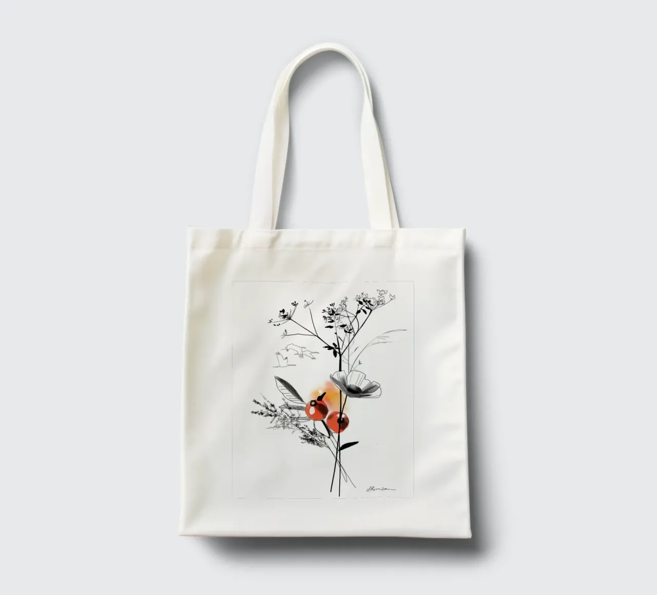 Uccelli migratori borsa in juta da SaraRosenbaum