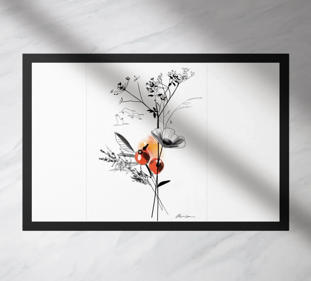 Uccelli migratori zerbino da SaraRosenbaum